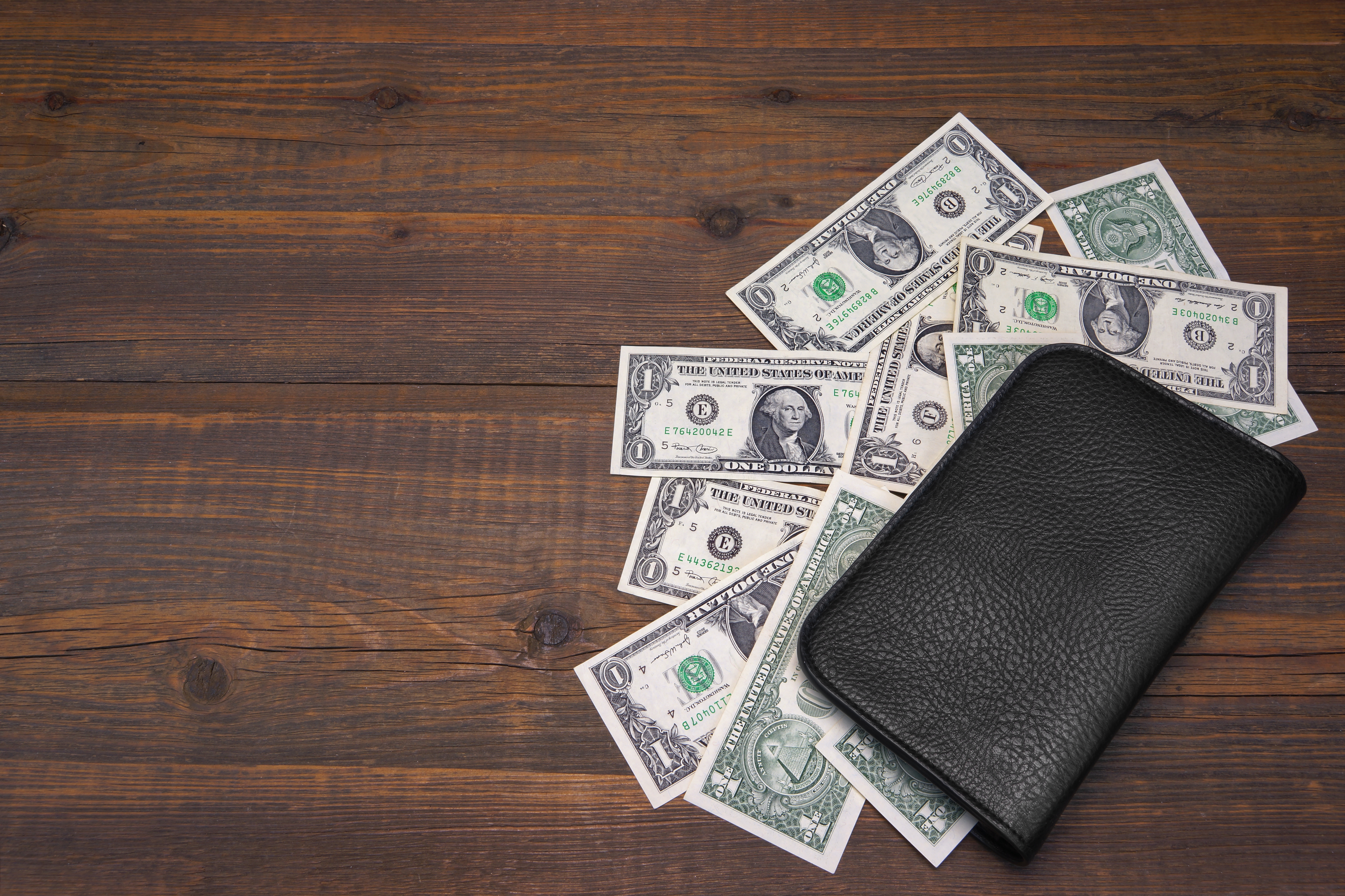 wallet with money