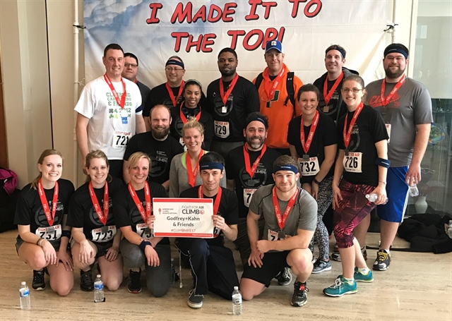 Godfrey & Kahn Air Climb Team